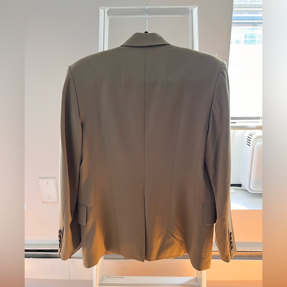 Low Classic Beige Wool Blazer - Picture 5 of 6